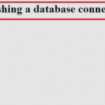 Errors establishing Database connection
