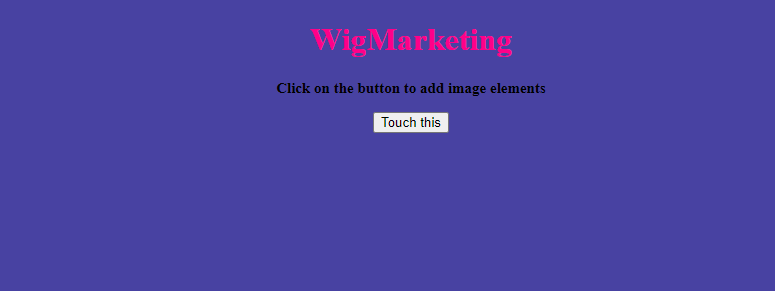 create a dynamic image using JavaScript