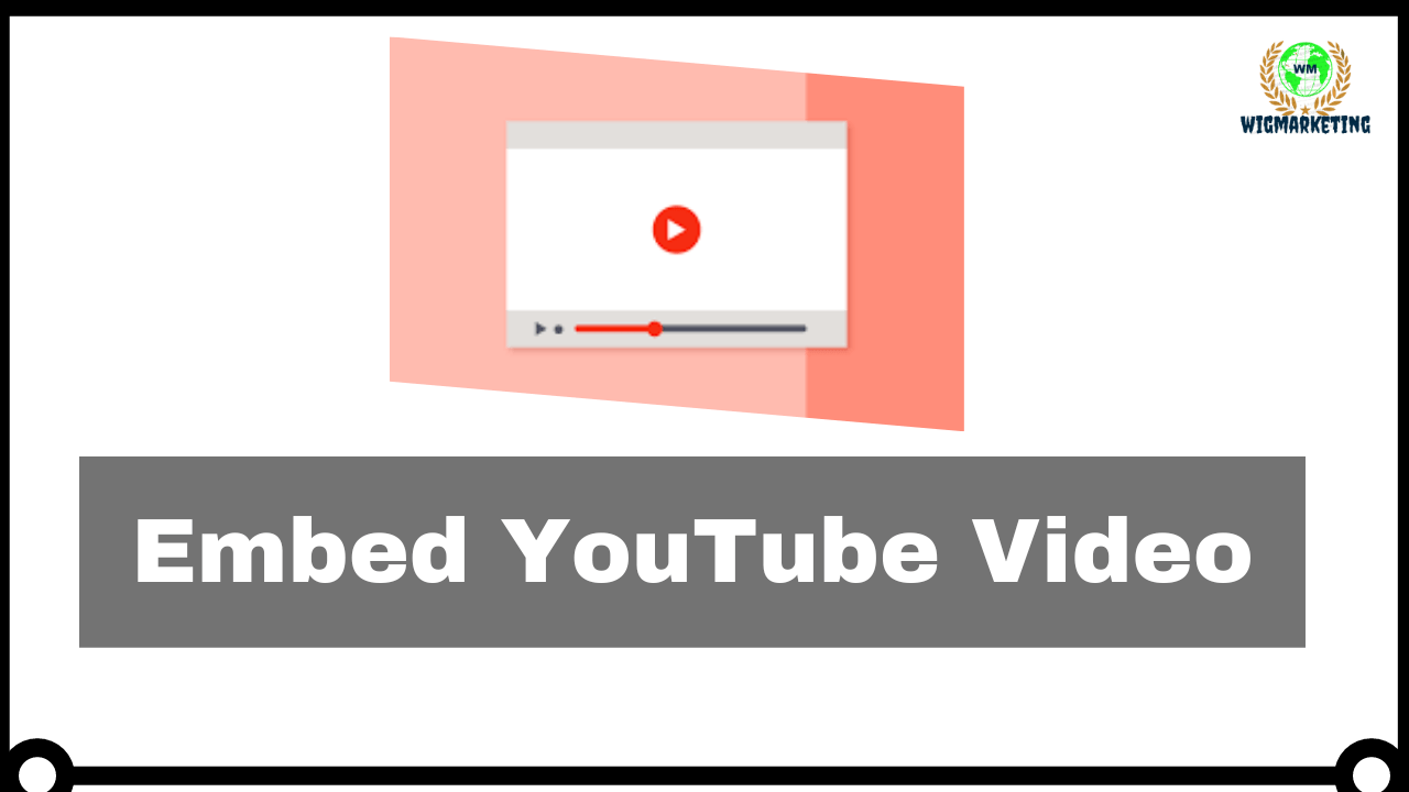 embed youtube videos for website